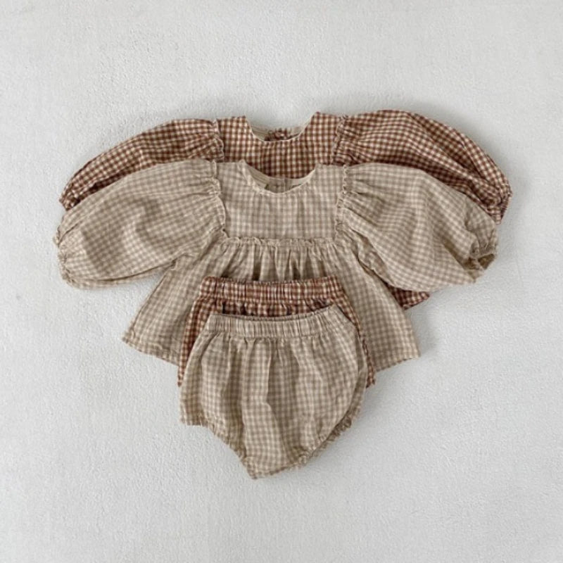 Mabel Gingham Set