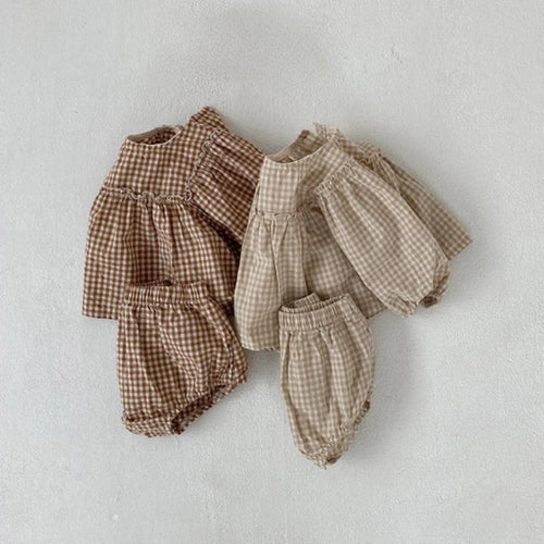 Mabel Gingham Set