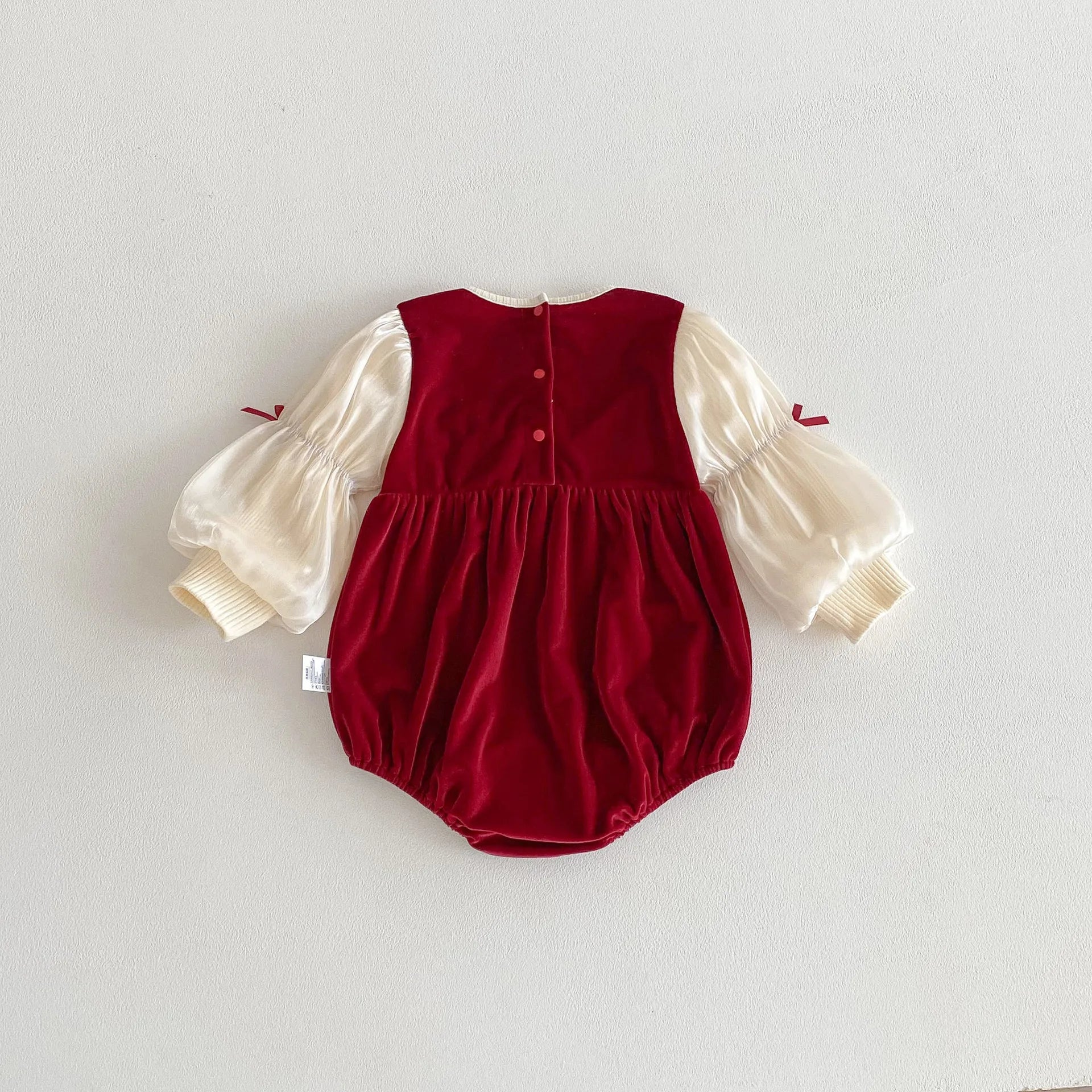 Rosalie Velvet Romper