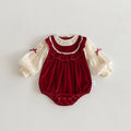 Rosalie Velvet Romper