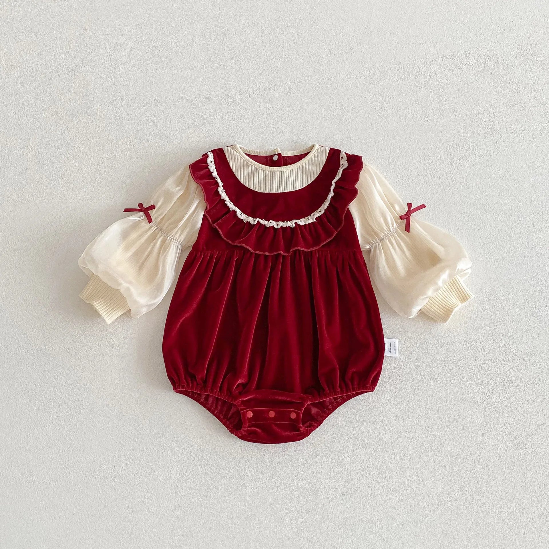 Rosalie Velvet Romper