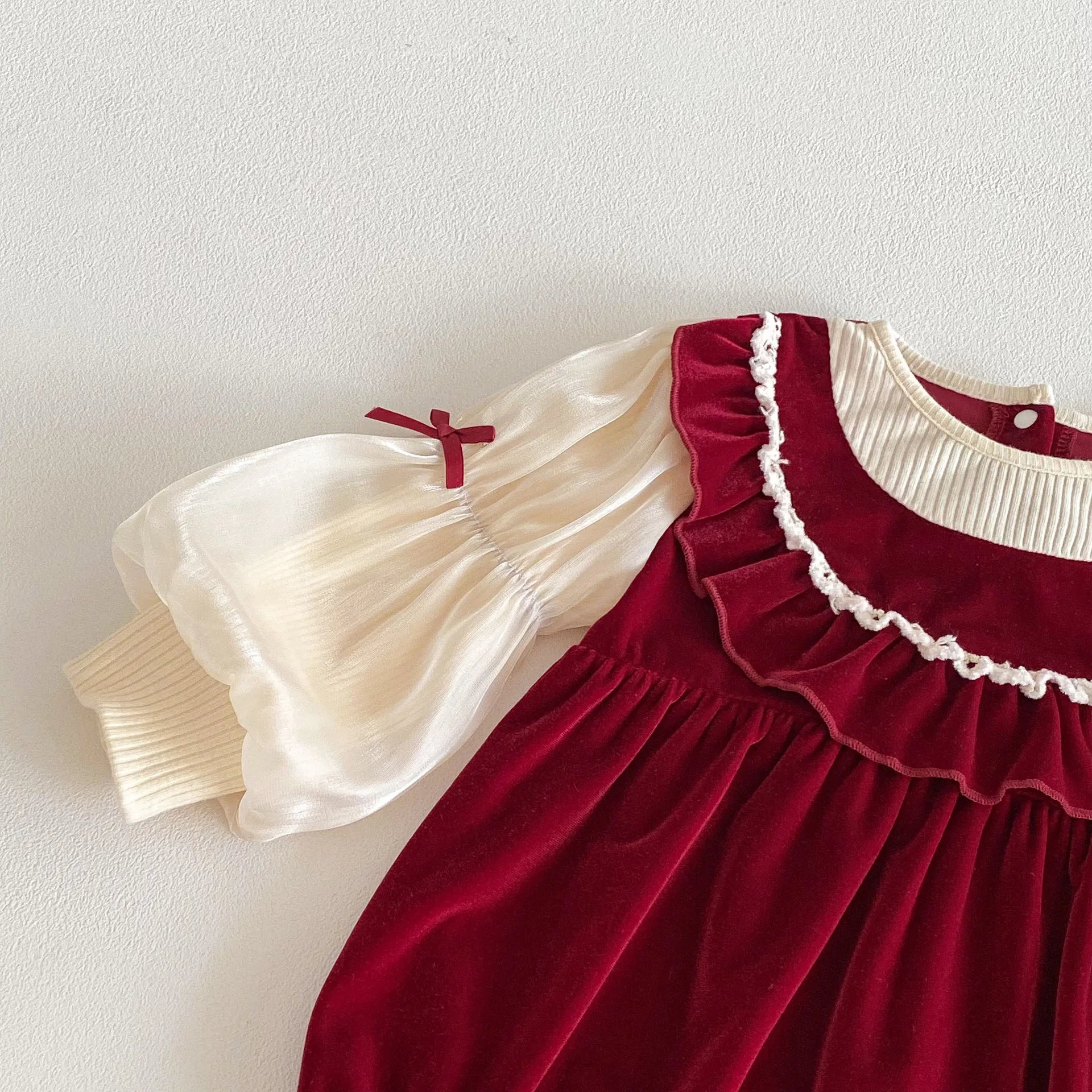 Rosalie Velvet Romper