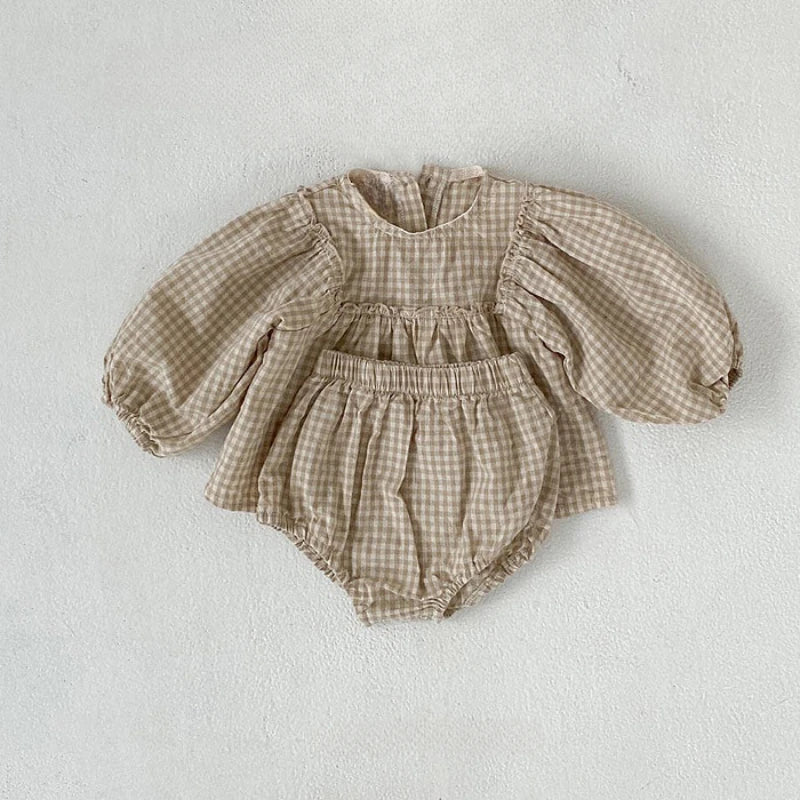Mabel Gingham Set
