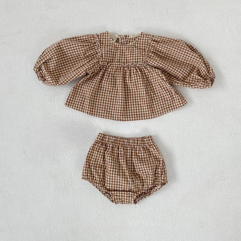 Mabel Gingham Set