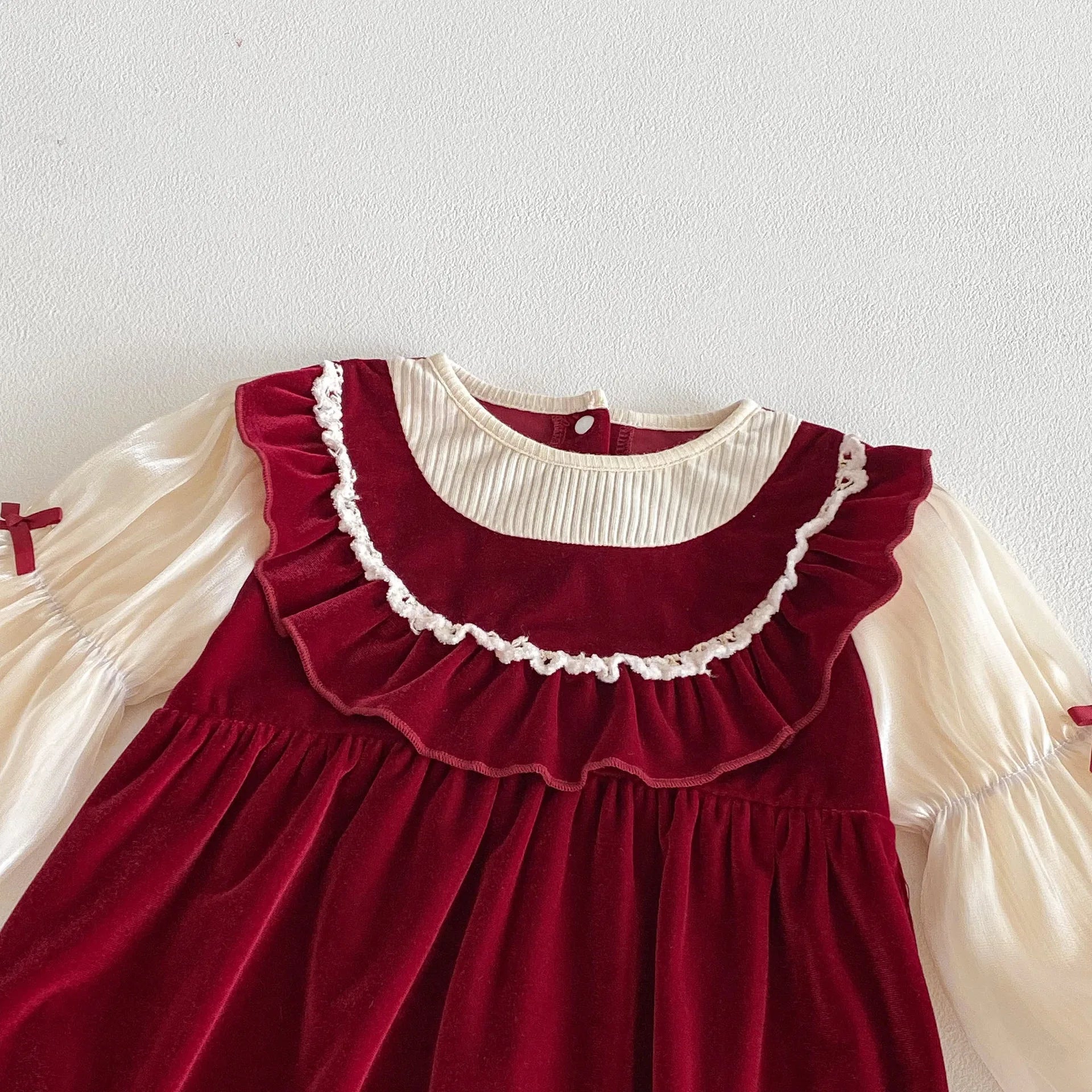 Rosalie Velvet Romper